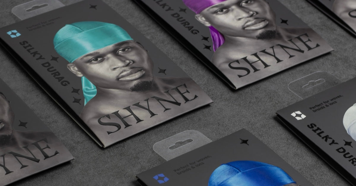 SHYNE Silky Durag - Multi Colour Options | Perfect for Waves, Braids & Locs  | Premium Silk Du Rags