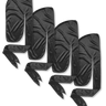 Black Silky Durag - 4 Pack