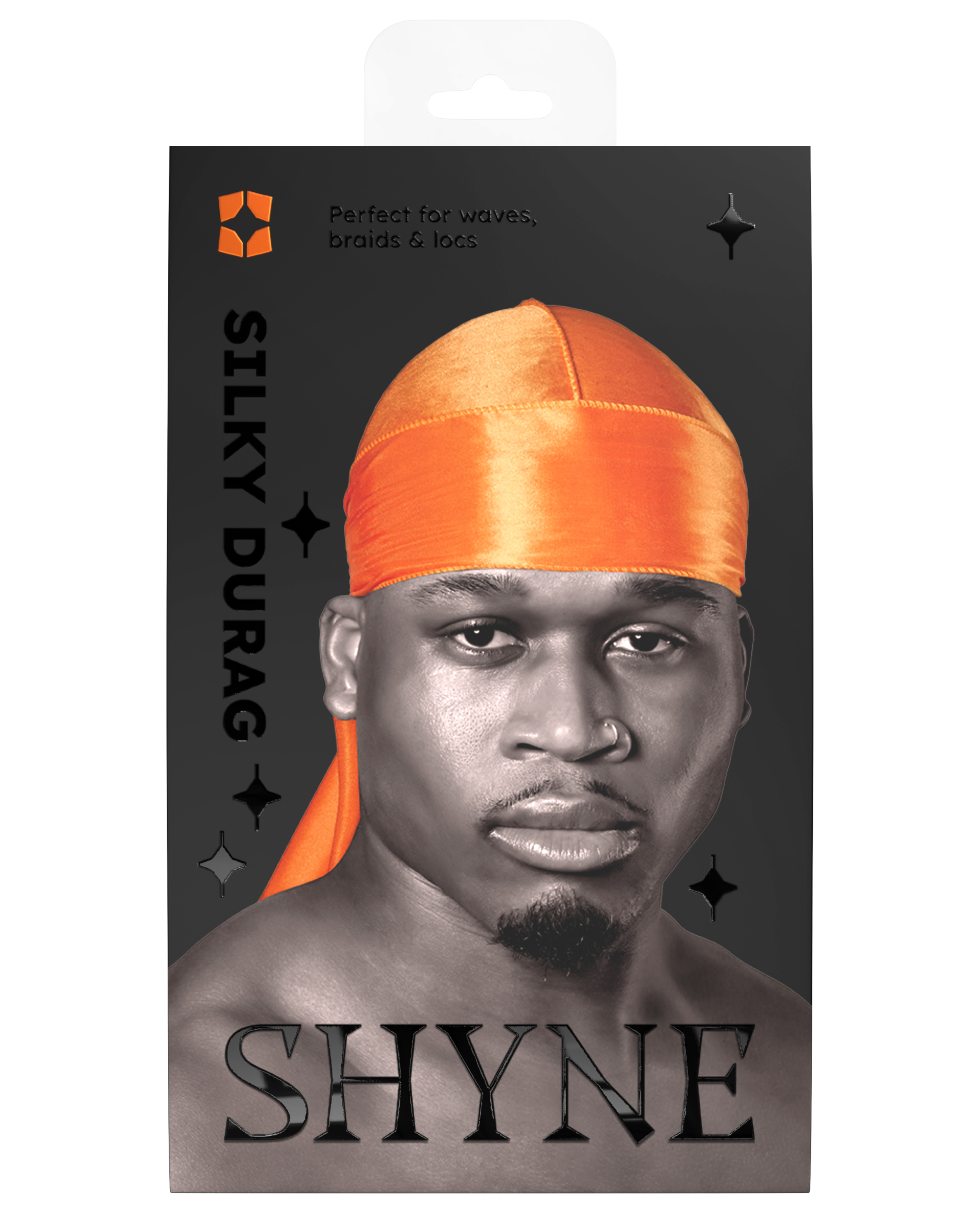 Lazer Orange Silky Durag