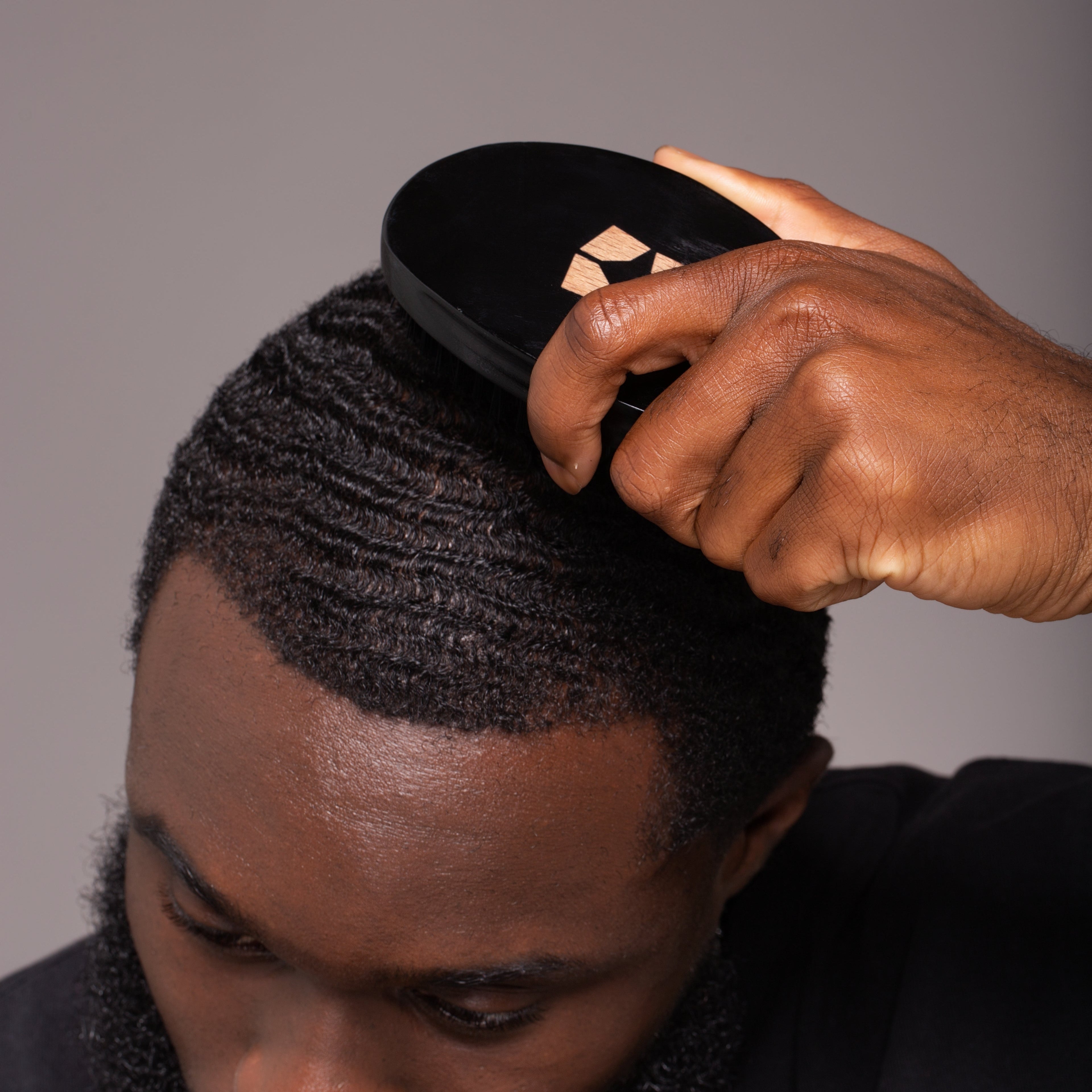 Wave & Beard Hairbrush Duo - (Hard & Soft Bristles)